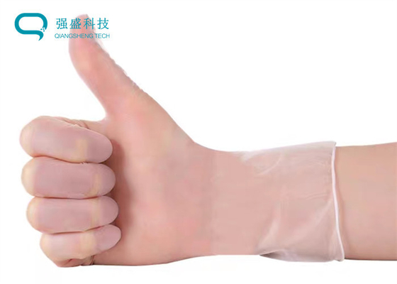 12" Disposable Powder Free Vinyl PVC Gloves For Cleanroom