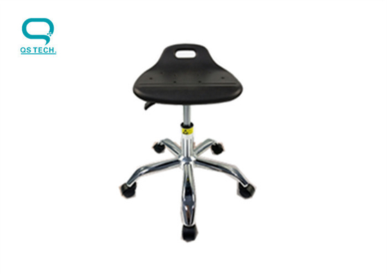 PU Leather Cleanroom ESD Chairs Anti Static Adjustable Rotary Clean Room Chair