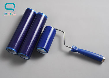Disposable Polyester Blue Cleanroom Sticky Roller with handle